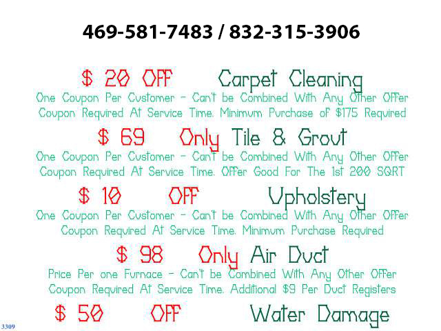 air ducts cleaning in texas and dallas special offers